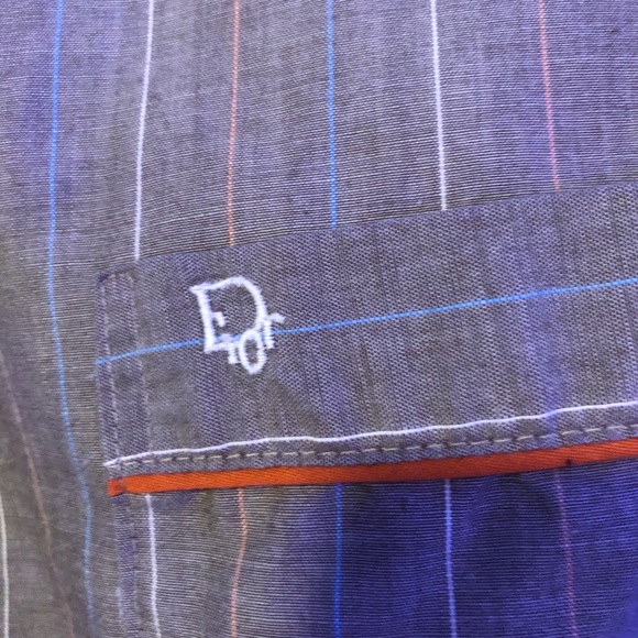 Vintage Christian Dior Men’s pajama top - Picture 4 of 4